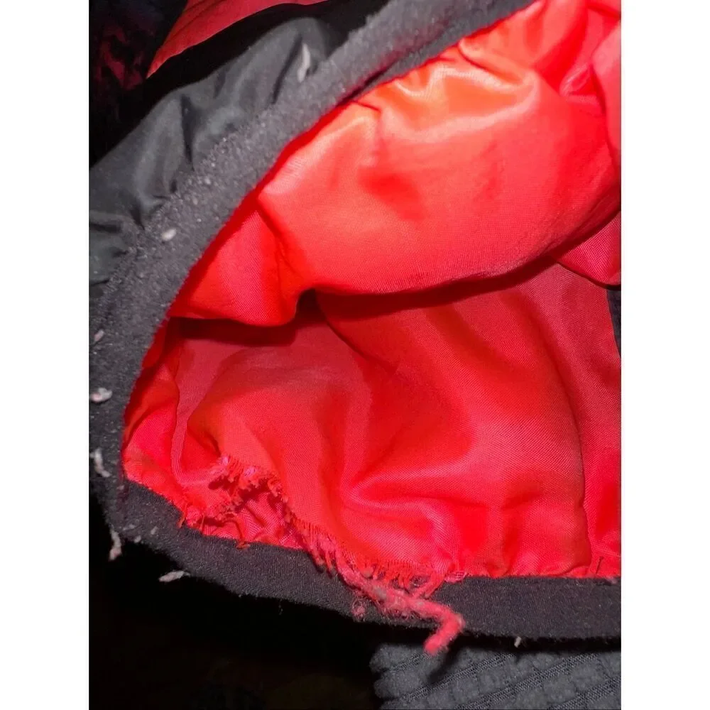 Nike Little Kid's Zip Front Racer Red/Black Hooded Puffer Jacket boys size 3T